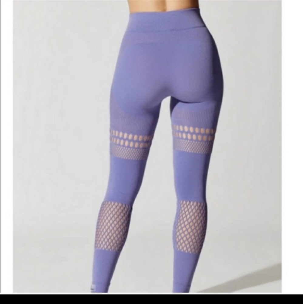 Adidas By Stella McCartney Purple Warpknit Tights